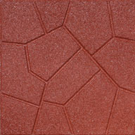 RedFlagstone Rubber Pavers