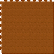 Terracotta6.5mm Coin Flex Tiles - Designer Series